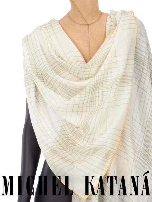 Палантин Унисекс Tq.W40_24DMW-7.1/CREAM